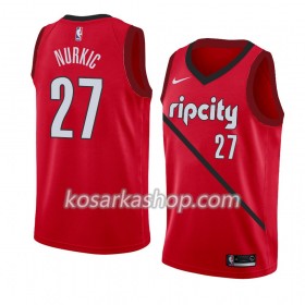 Dres Portland Trail Blazers Jusuf Nurkic 27 Nike 2018-19 Crvena Swingman